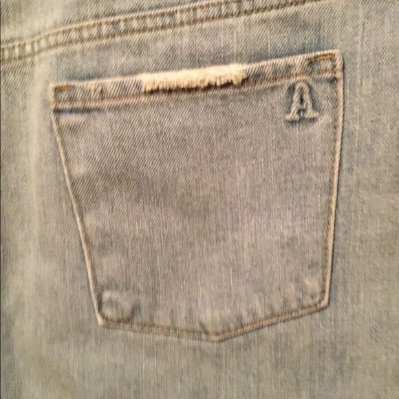 Articles of Society Distressed Denim Skirt Sz 29 - Picture 4 of 5
